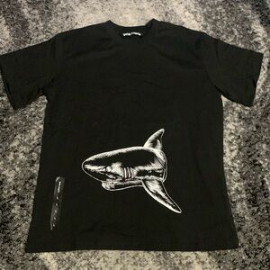 Palm Angels Graphic Shark Black T-Shirt Men’s Size Large